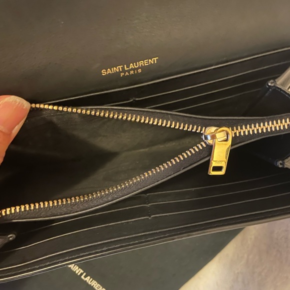 Saint Laurent Long  Wallet - Picture 2 of 14